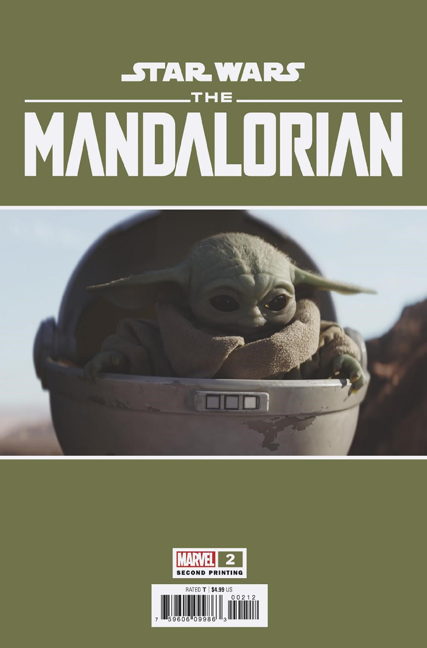 Star Wars: The Mandalorian Season 1 #2 Photo 2nd Printing Variant