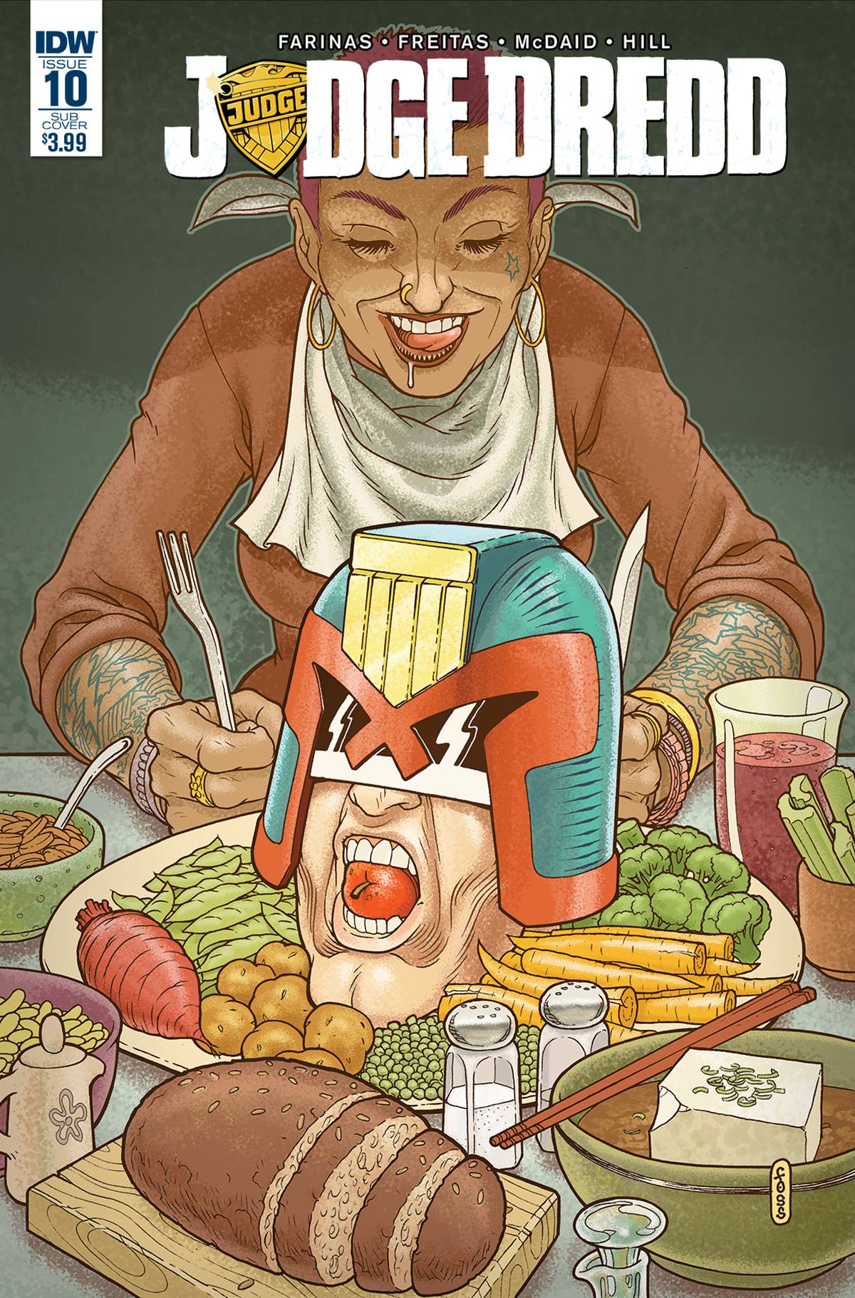 Judge Dredd (Ongoing) #10 Subscription Variant