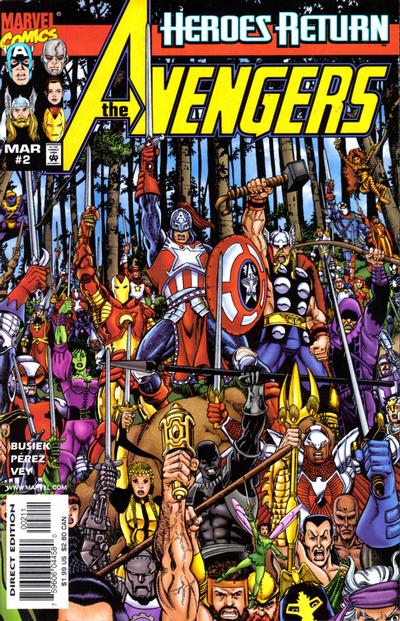 Avengers #2 [Regular Direct Edition](1998)-Near Mint (9.2 - 9.8)