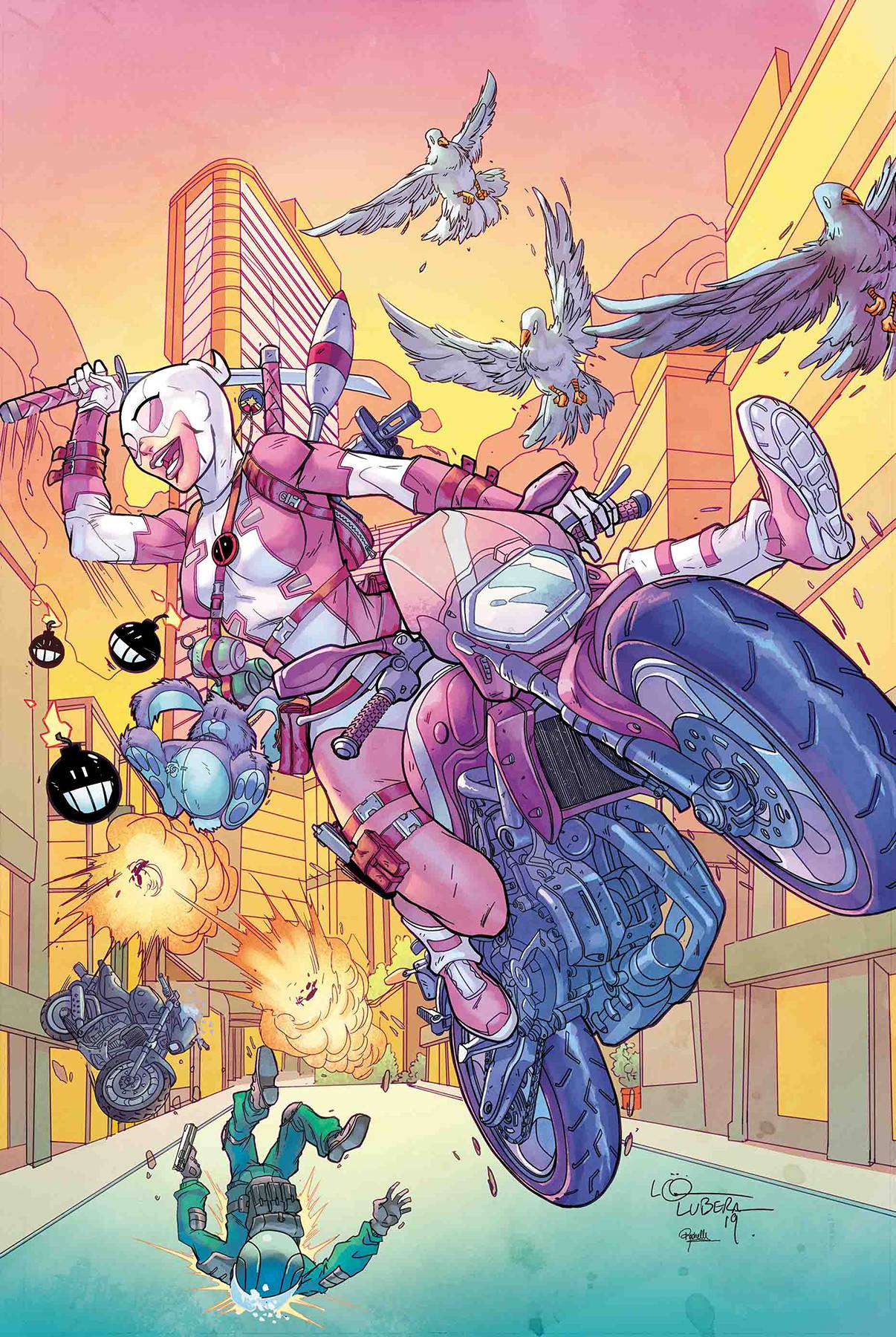 Gwenpool Strikes Back #1 Lubera Variant (Of 5)