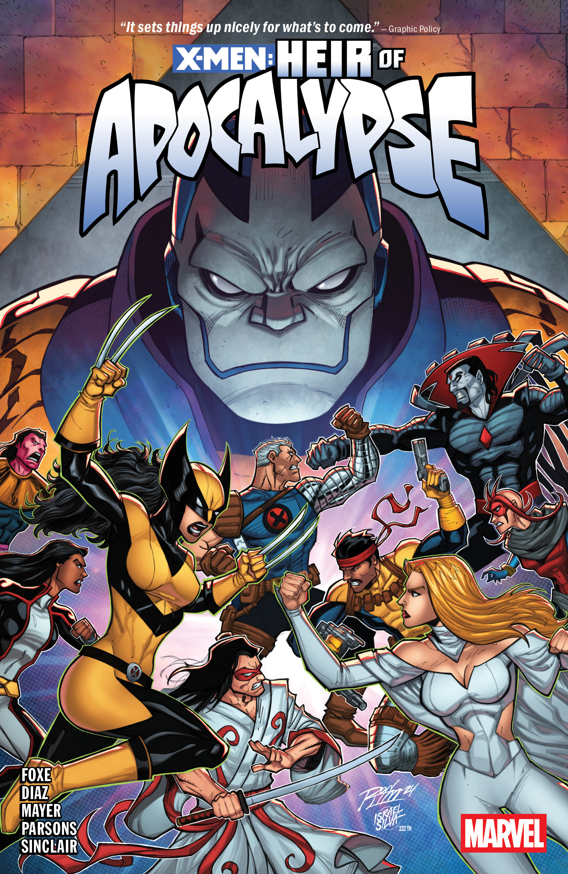 X-Men Heir of Apocalypse Graphic Novel