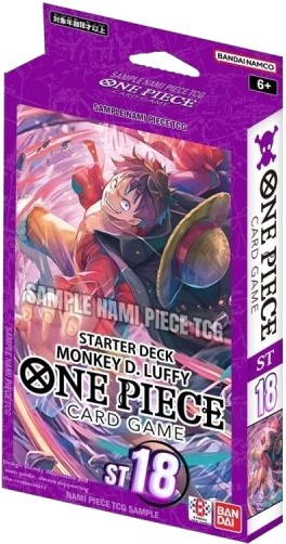 One Piece TCG: Purple Monkey.D.Luffy Starter Deck [ST-18]