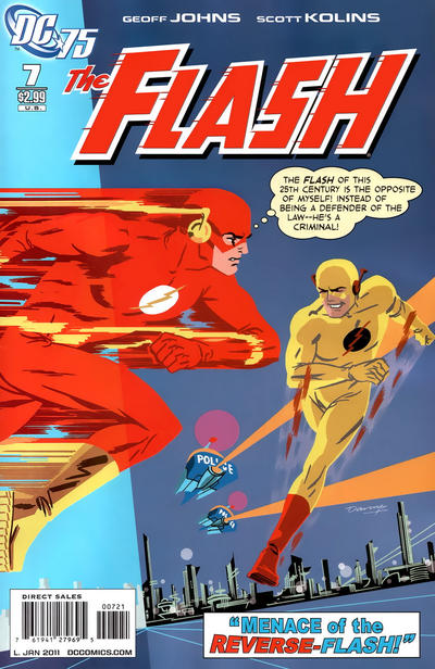 Flash #7 75th Anniversary Variant Edition (Brightest Day) (2010)