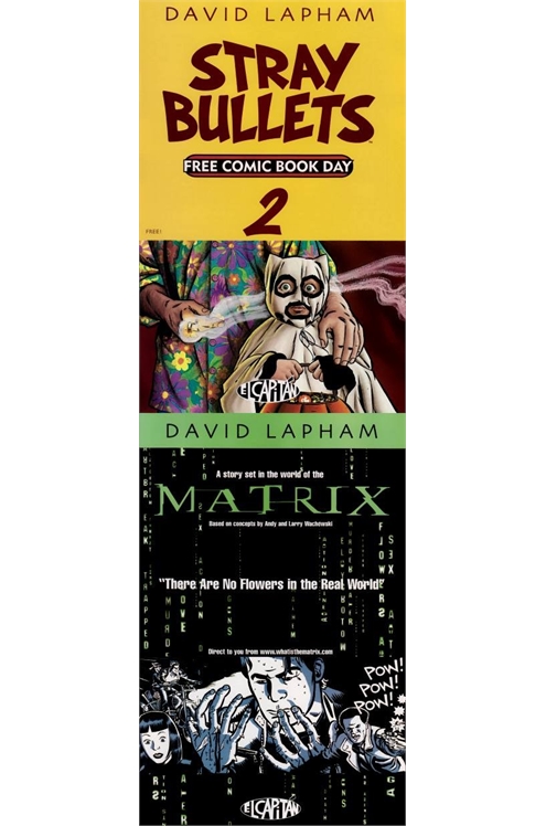 Free Comic Book Day 2002: Stray Bullets #2/The Matrix - Fn+