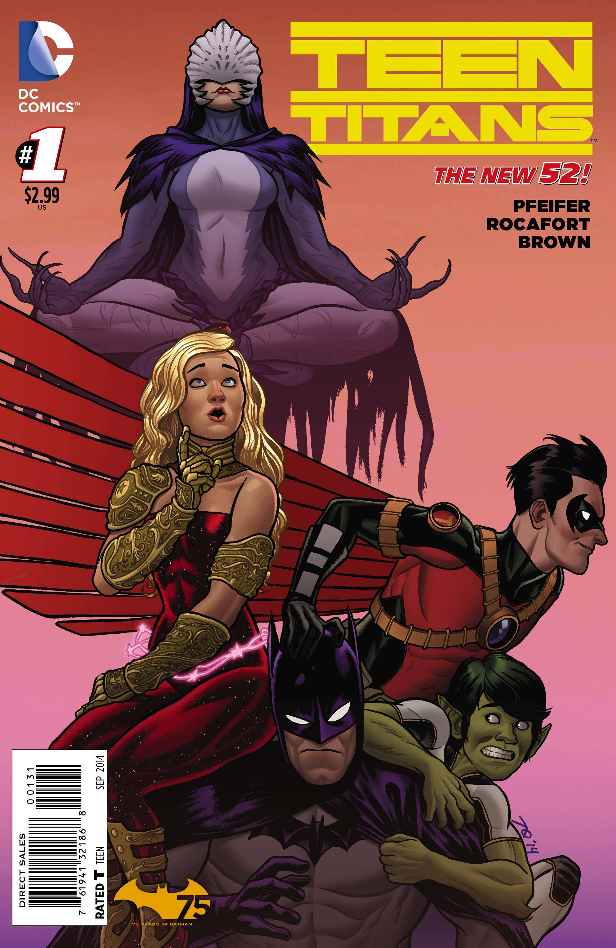 Teen Titans #1 Batman 75 Variant Edition