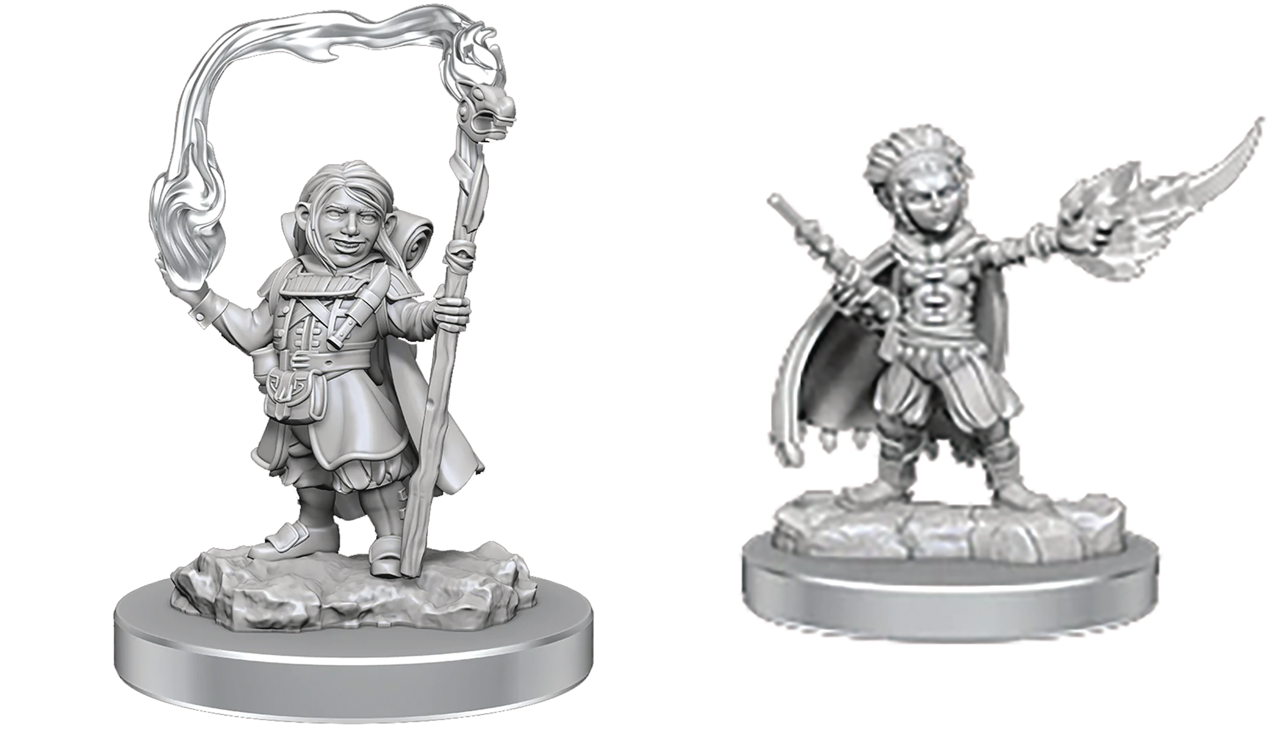 Dungeons & Dragons Nolzurs Marvelous Minis Halfling Wizards