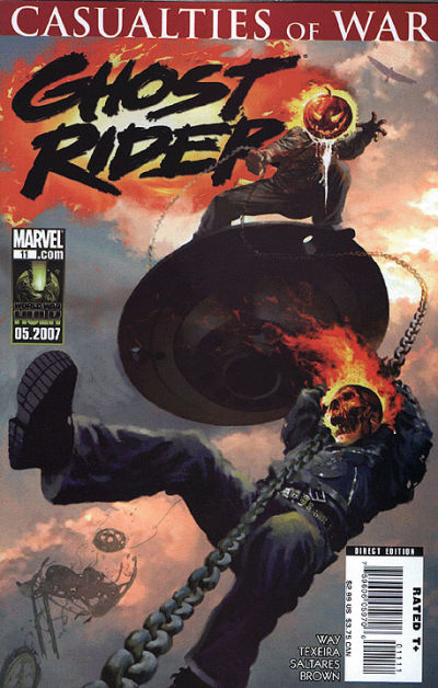 Ghost Rider #11 [Direct Edition]-Near Mint (9.2 - 9.8) Arthur Suydam Cover