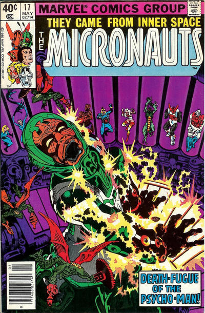 Micronauts #17 [Newsstand]