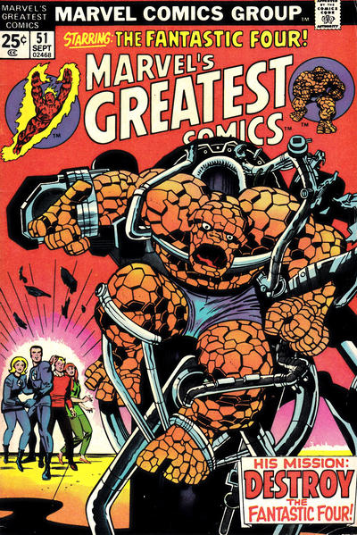 Marvel's Greatest Comics #51 (1969)-Fine (5.5 – 7)