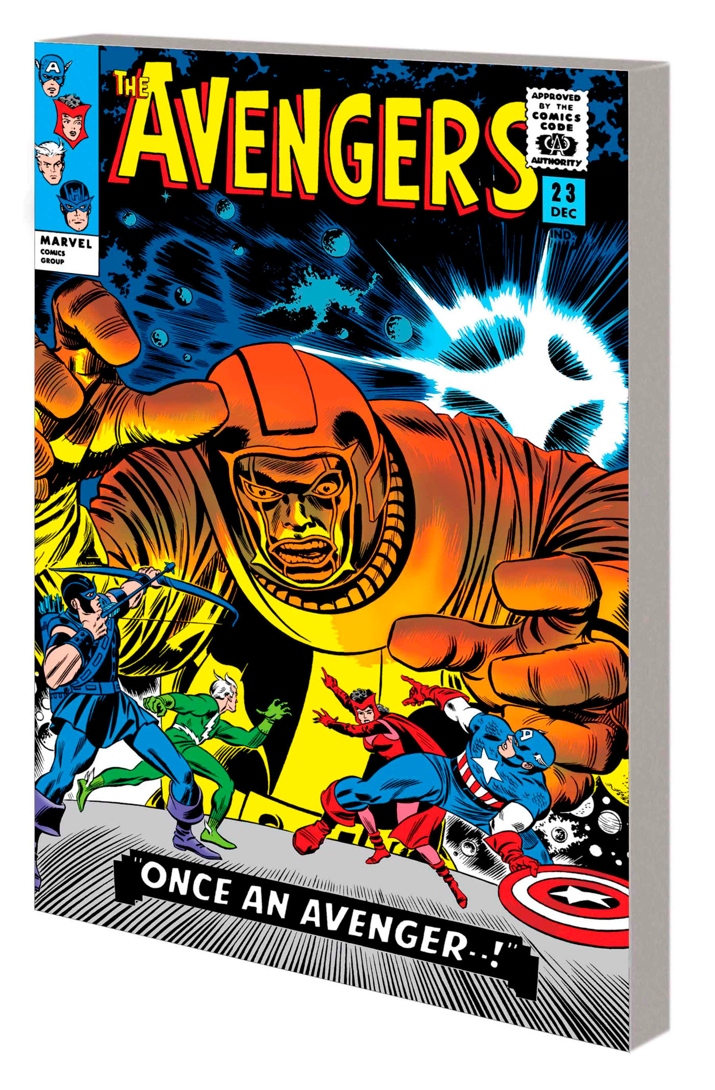 Mighty Marvel Masterworks Avengers Among Us Walks A Goliath Graphic Novel Volume 3 Direct Market Variant
