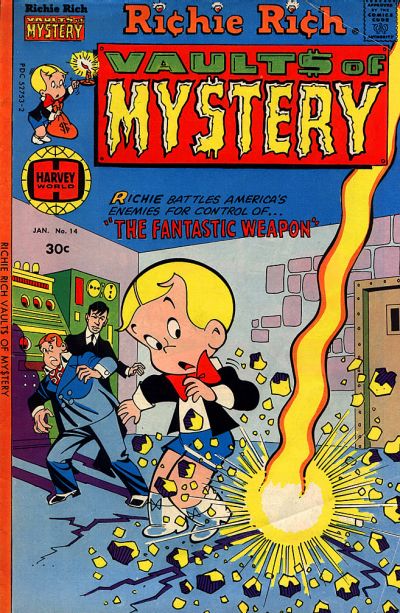 Richie Rich Vaults of Mystery #14 - Fn-