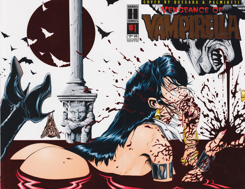 Vengeance of Vampirella #1 [Gold Foil]-Very Fine (7.5 – 9) [1St App. of Hemorrhage]