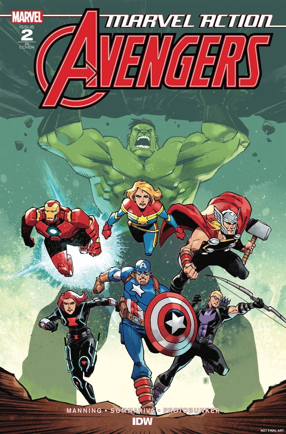 Marvel Action Avengers #2 1 for 10 Incentive Daniel