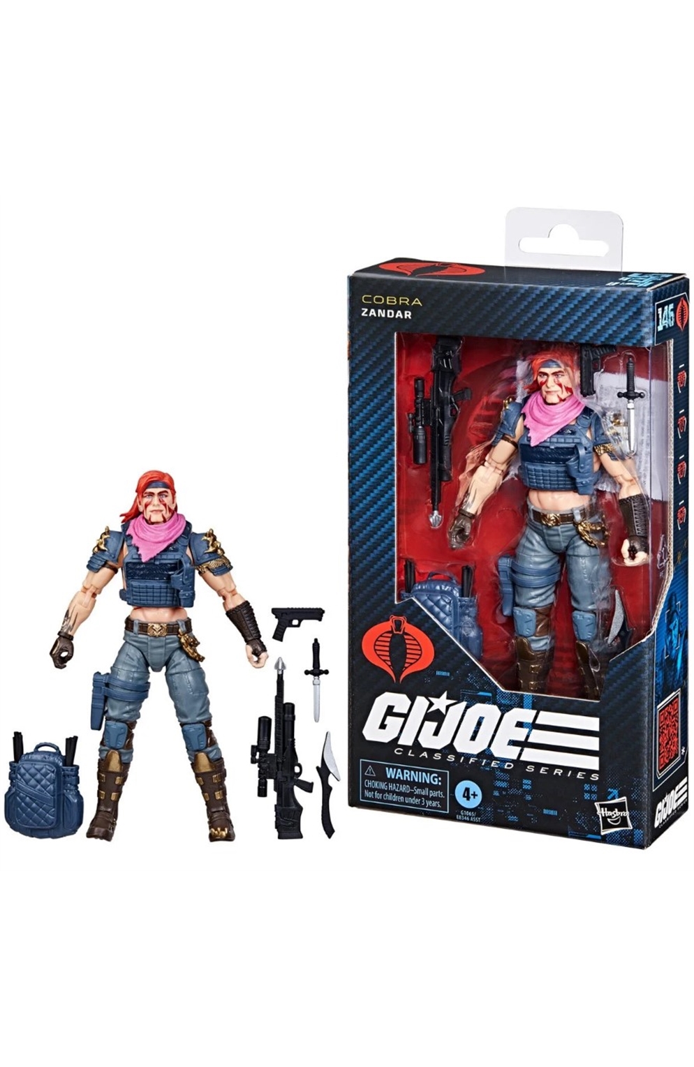 G.I. Joe Classified Series Zandar 6-Inch Action Figure