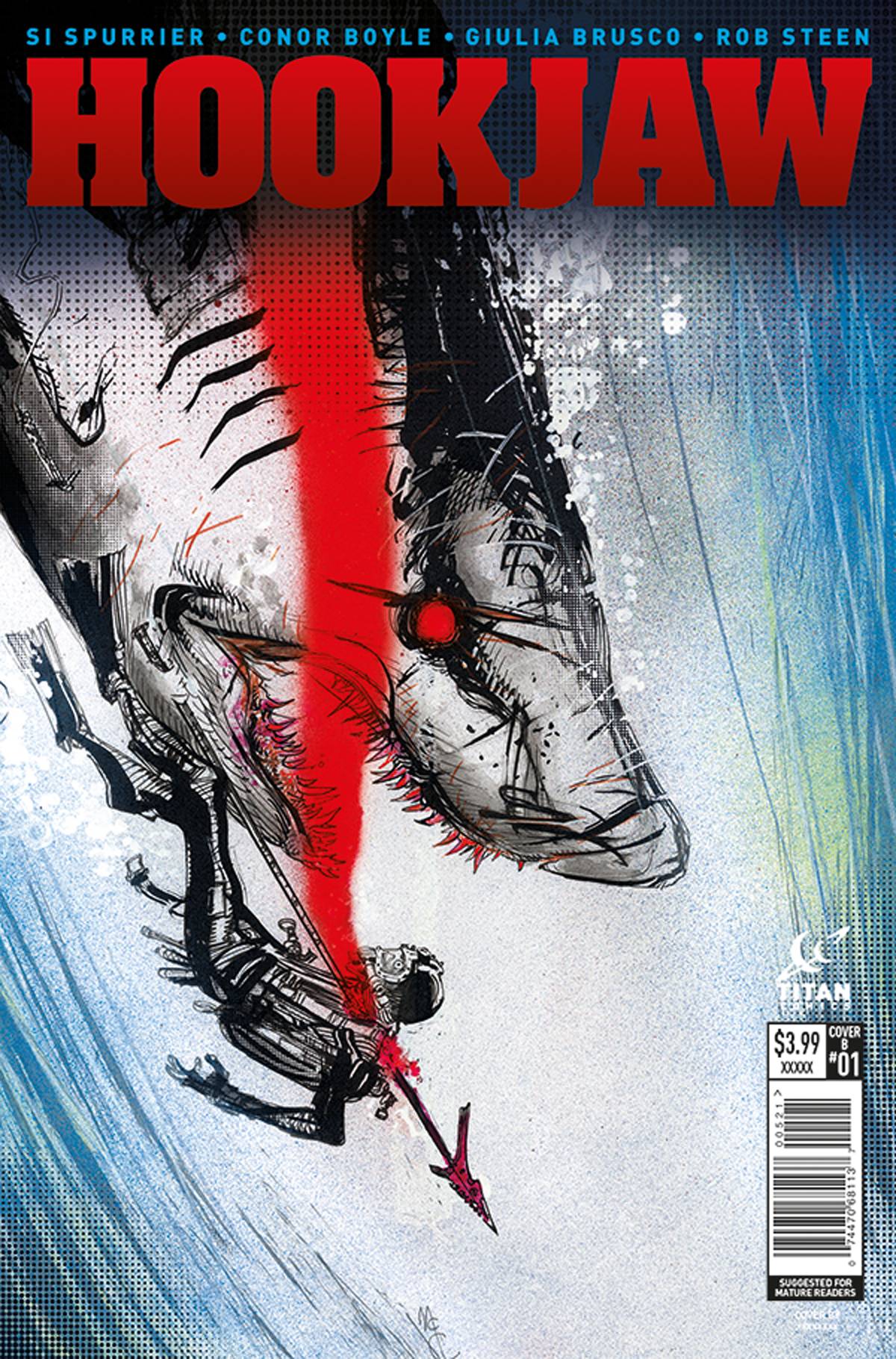 Hookjaw #1 Cover B McCrea