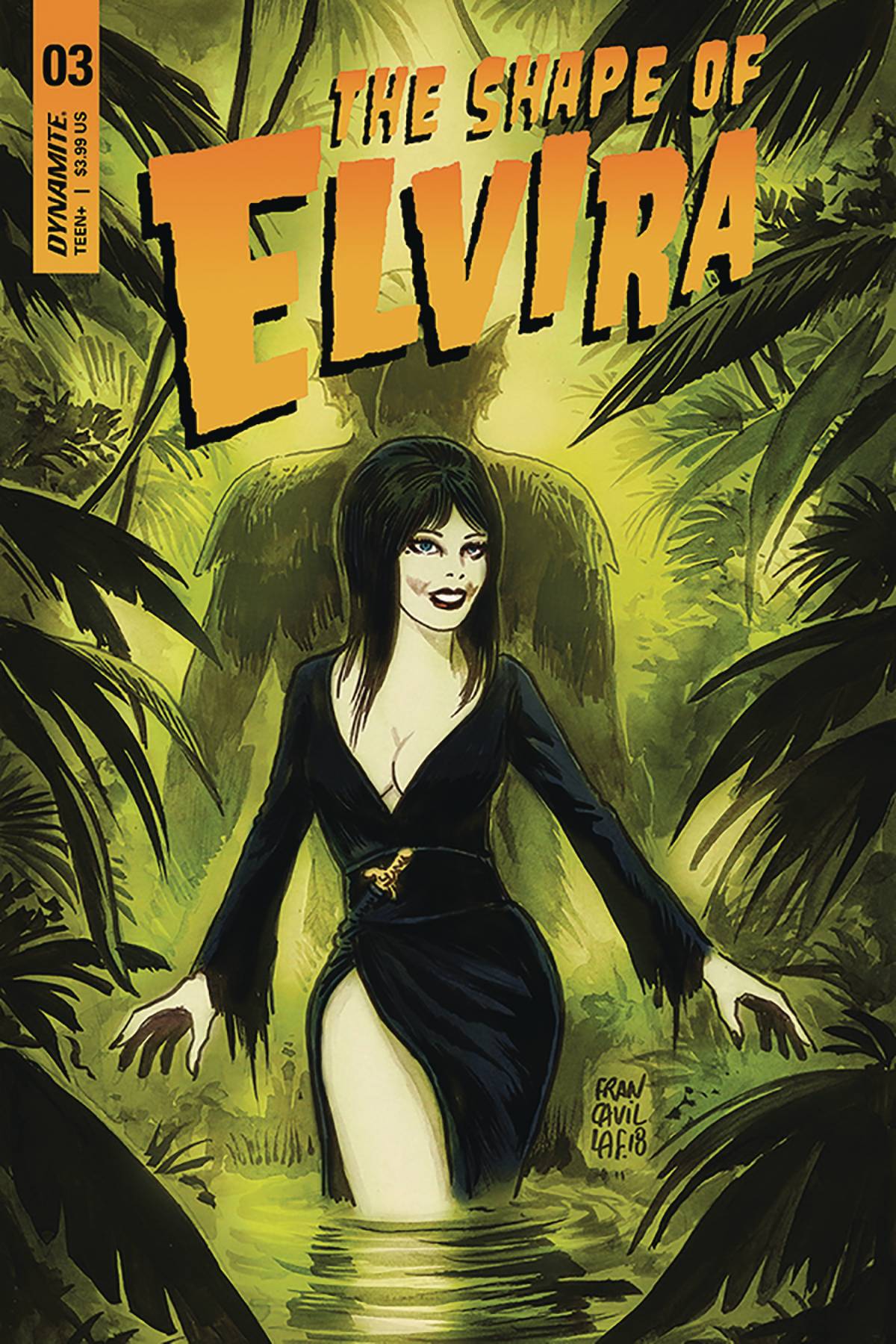 Elvira Shape of Elvira #3 Cover A Francavilla