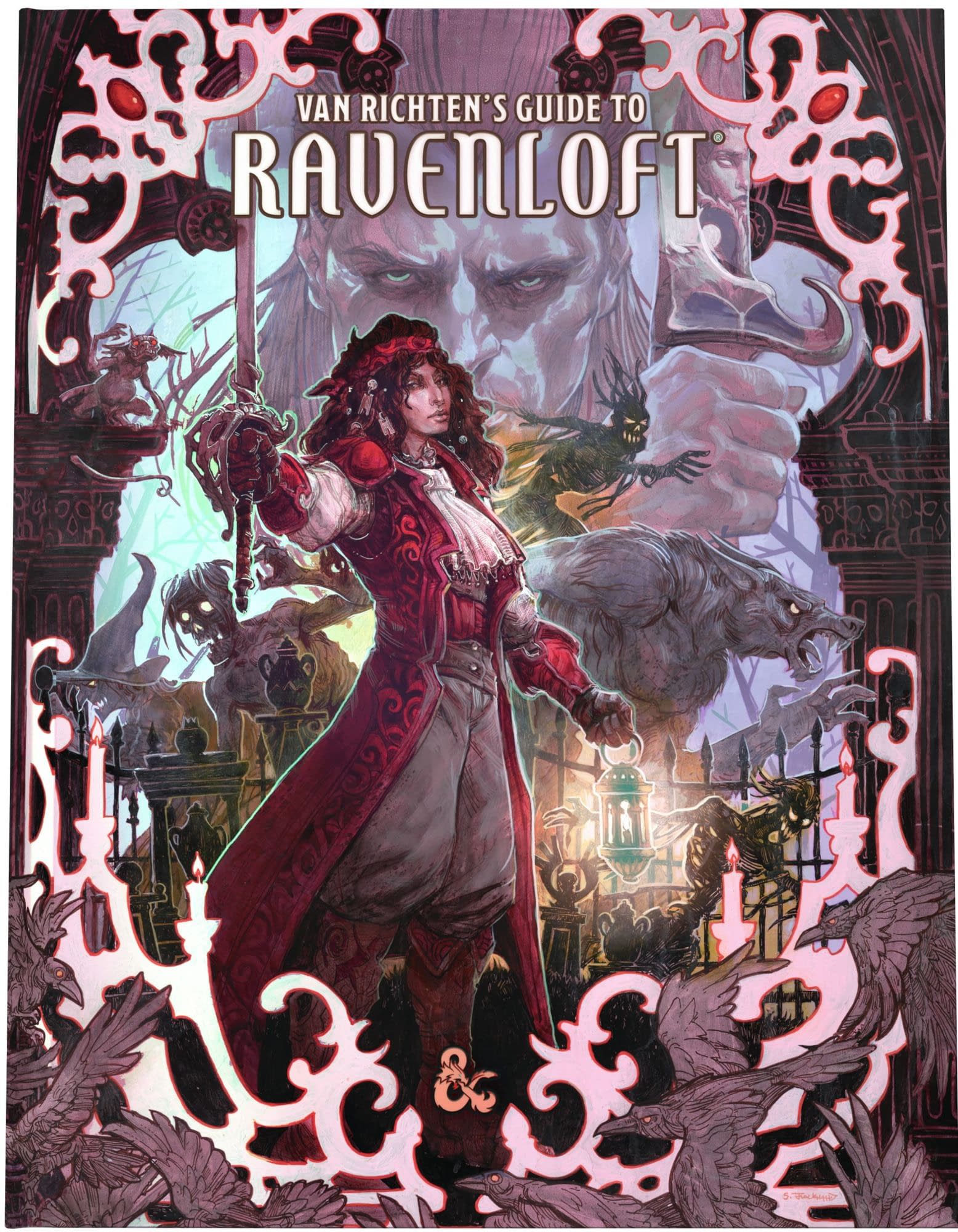 Dungeons & Dragons RPG: Van Richtens Guide To Ravenloft Hardcover - Alternate Cover