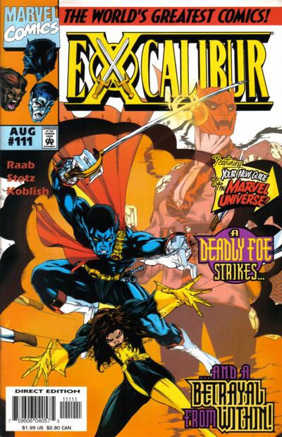 Excalibur #111 [Direct Edition]-Fine (5.5 – 7)