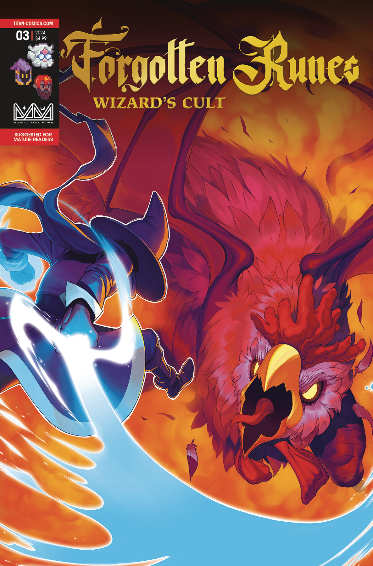 Forgotten Runes Wizards Cult #3 Cover C Glass (Of 10)