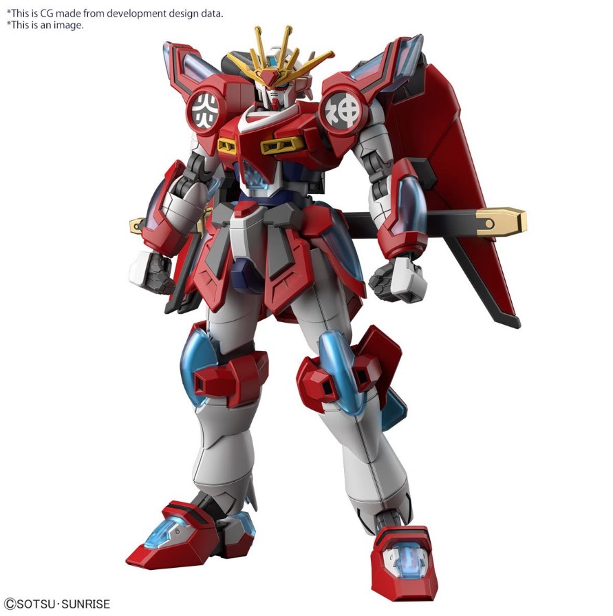 Gundam Build Metaverse Shin Burning Gundam High Grade HG 1:144 Scale Model Kit