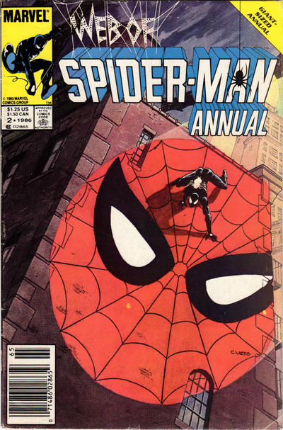 Web of Spider-Man Annual #2 [Newsstand]-Fine (5.5 – 7)