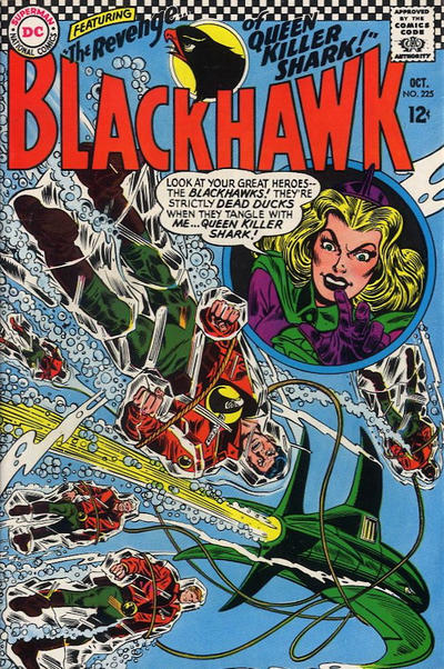 Blackhawk #225-Very Good (3.5 – 5)