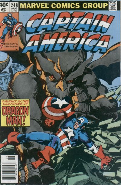 Captain America #248 [Newsstand]-Very Good (3.5 – 5)