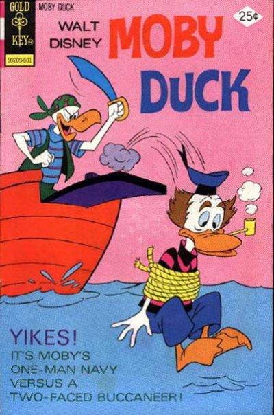 Walt Disney Moby Duck #21 [Gold Key]-Near Mint (9.2 - 9.8)