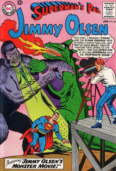 Superman's Pal, Jimmy Olsen #84-Very Good (3.5 – 5)