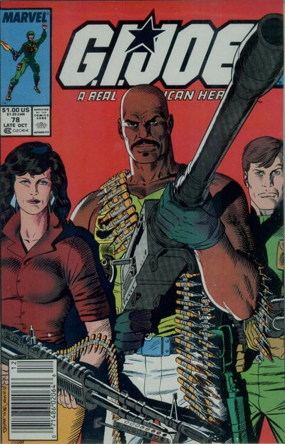 G.I. Joe, A Real American Hero #78 [Newsstand]-Fine (5.5 – 7)