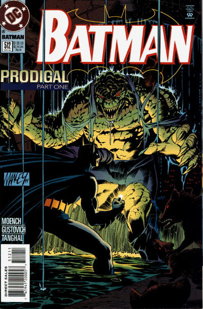 Batman #512 [Direct Sales]-Very Fine (7.5 – 9)