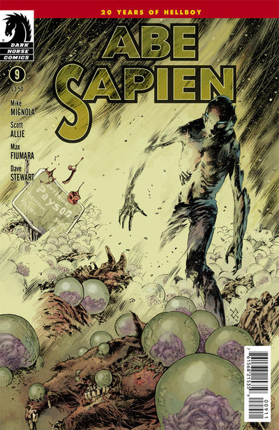 Abe Sapien #9 [Cover A - Max Fiumara With Dave Stewart]-Near Mint (9.2 - 9.8)