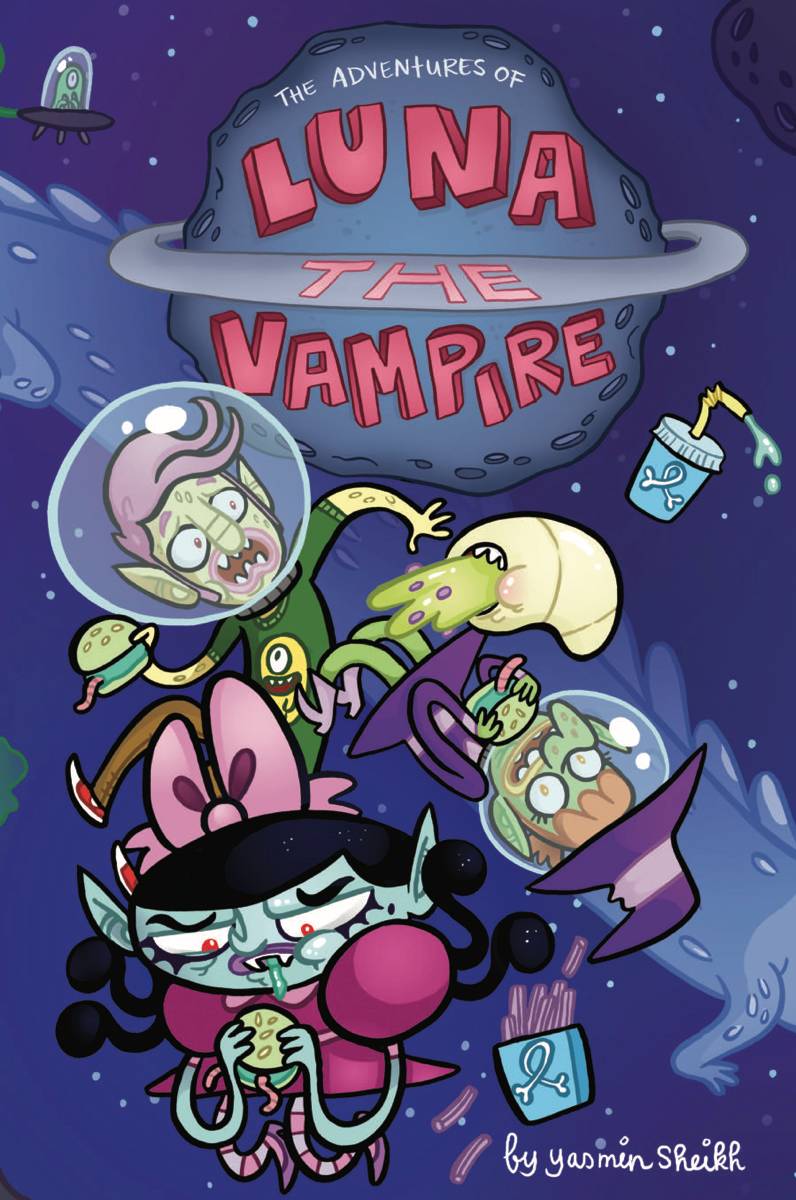 Luna The Vampire Graphic Novel Volume 1 Grumpy Space