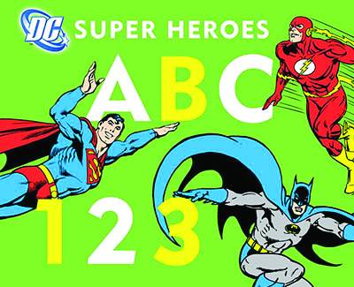 DC Super Heroes ABC 123 Board Book