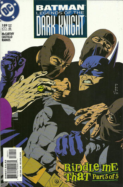 Batman Legends of the Dark Knight #189 (1989)