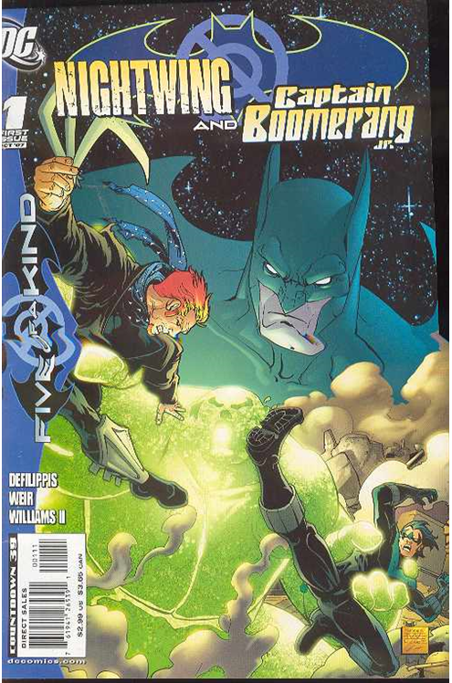 Outsiders Five of A Kind Week 1 Nightwing Boomerang