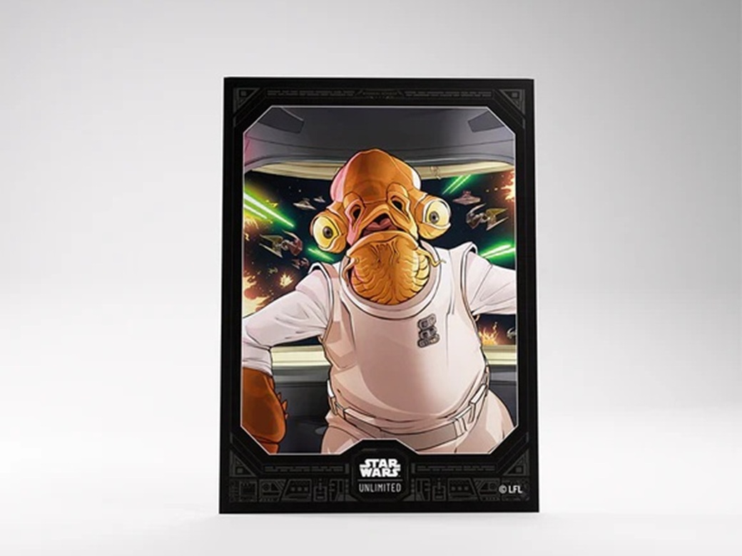 Star Wars: Unlimited Premium Art Sleeves Admiral Ackbar