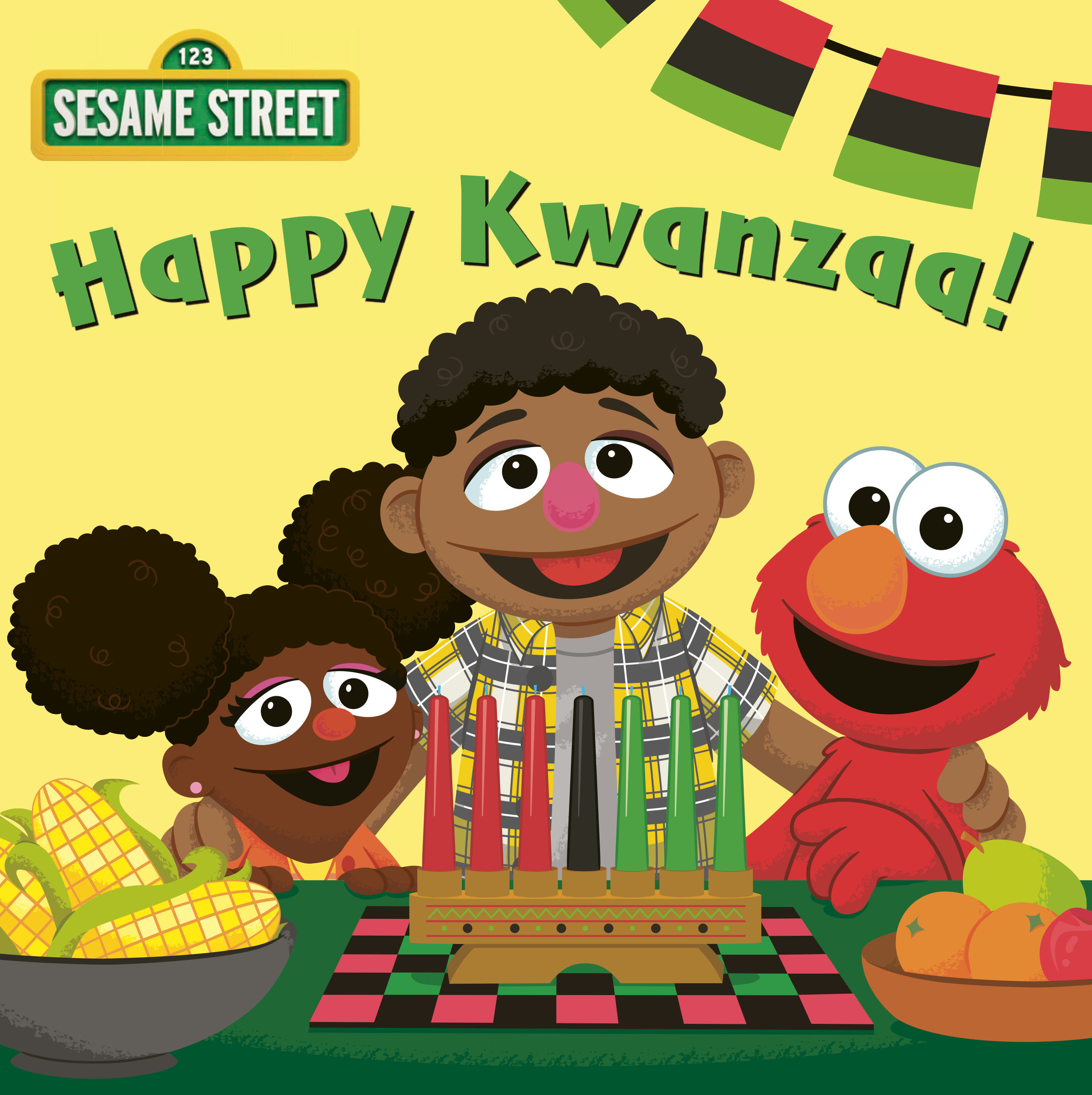 Happy Kwanzaa! (Sesame Street) (Board Book)