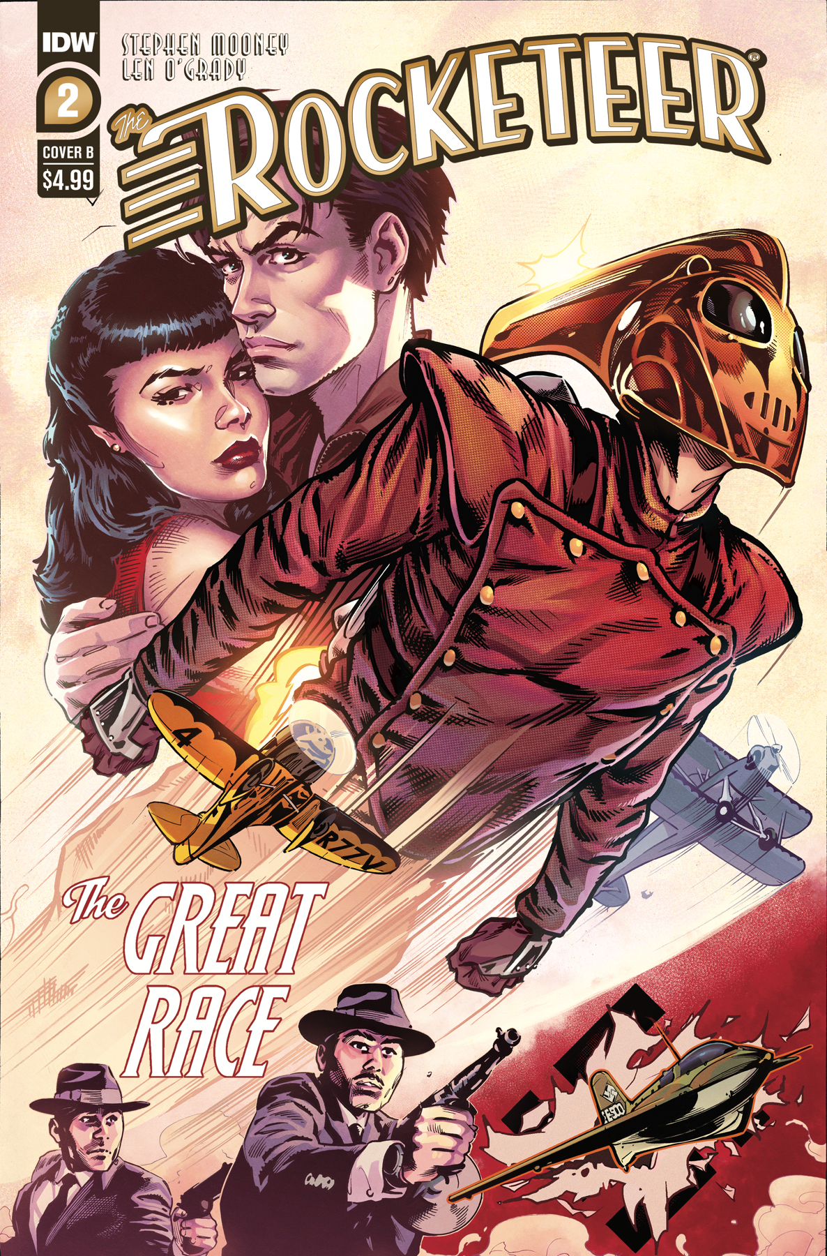 Rocketeer The Great Race #2 Cover B Stephen Mooney (Of 4)