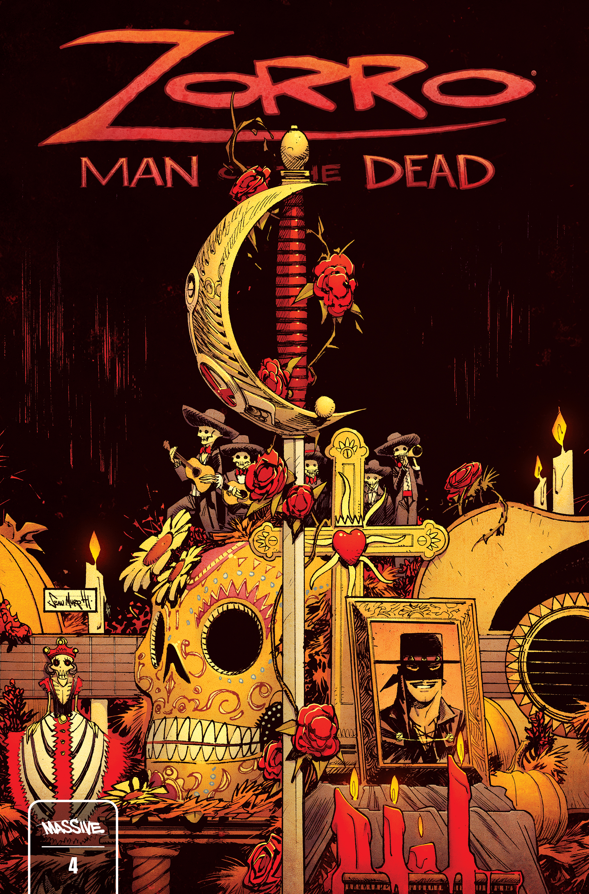 Zorro Man of the Dead #4 Cover A Murphy (Mature) (Of 4)