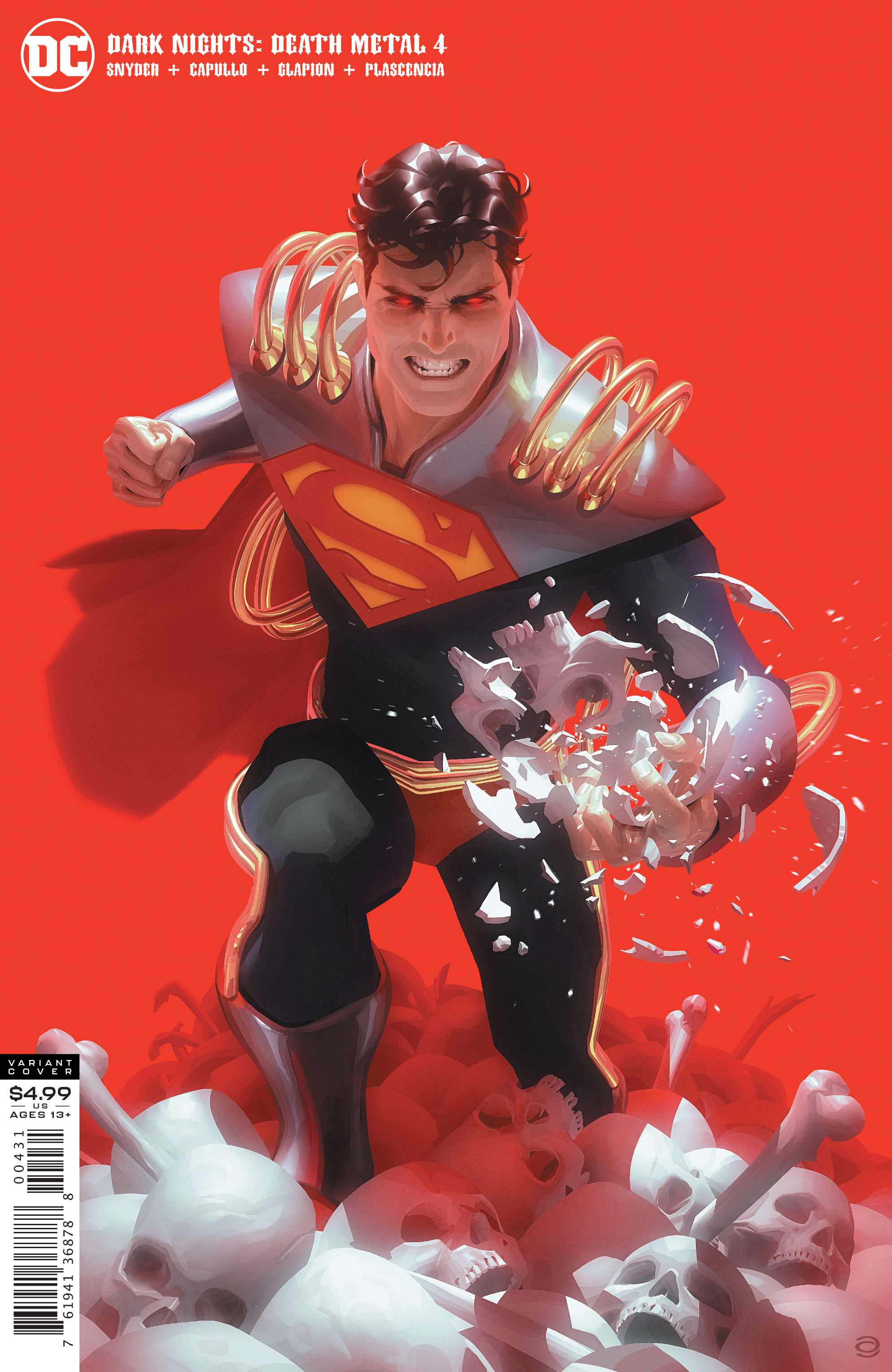 Dark Nights Death Metal #4 Cover C Alex Garner Superboy Prime Variant (Of 7)