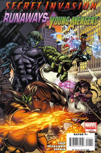 Secret Invasion: Runaways / Young Avengers #1-Very Fine (7.5 – 9)