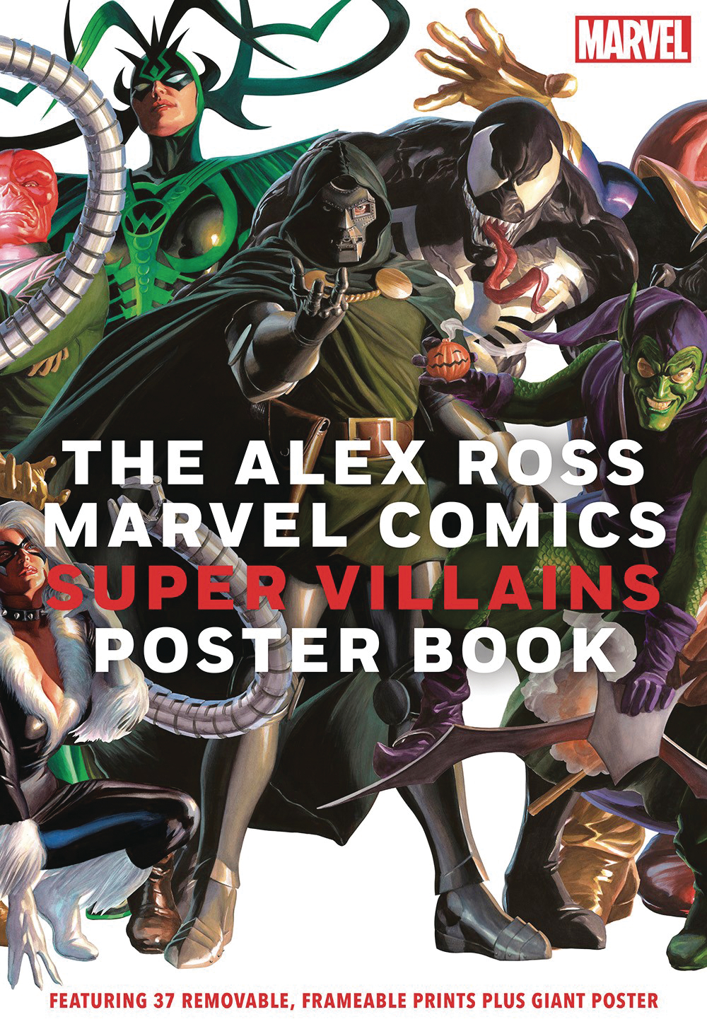 Alex Ross Marvel Comics Super Villains Poster Book Soft Cover
