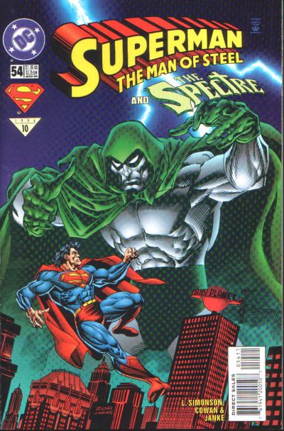 Superman: The Man of Steel #54 [Direct Sales]-Very Fine (7.5 – 9)