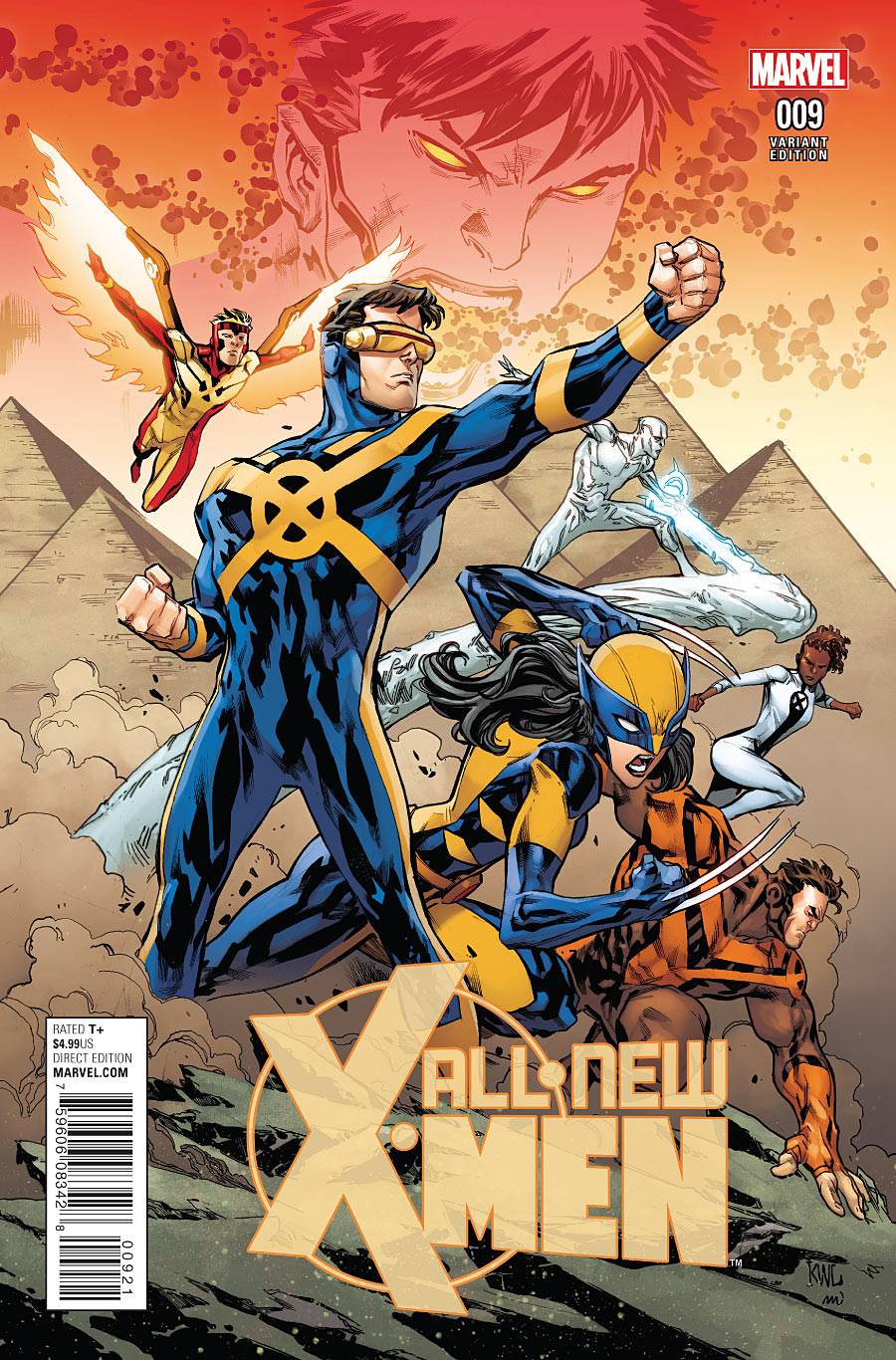 All New X-Men #9 Lashley Connecting C Variant