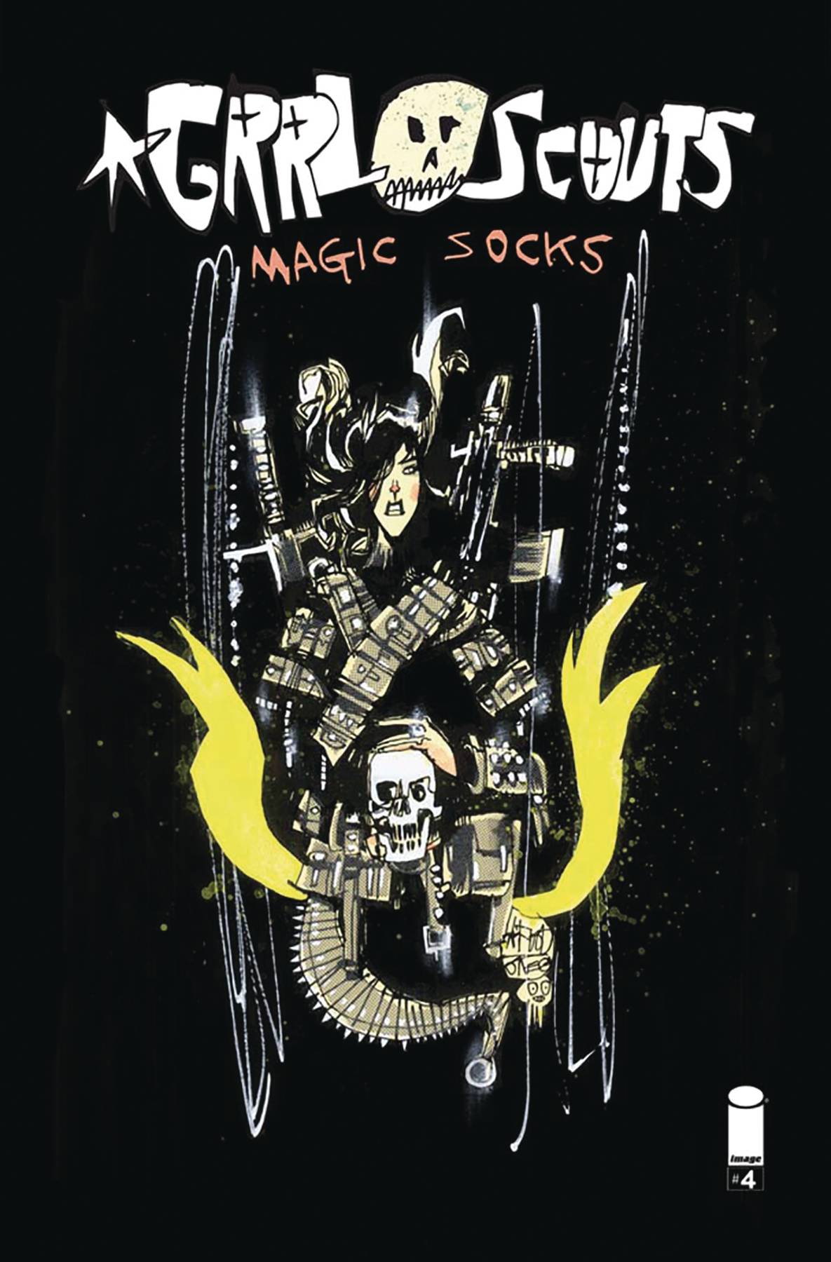 Grrl Scouts Magic Socks #4 Cover A Mahfood