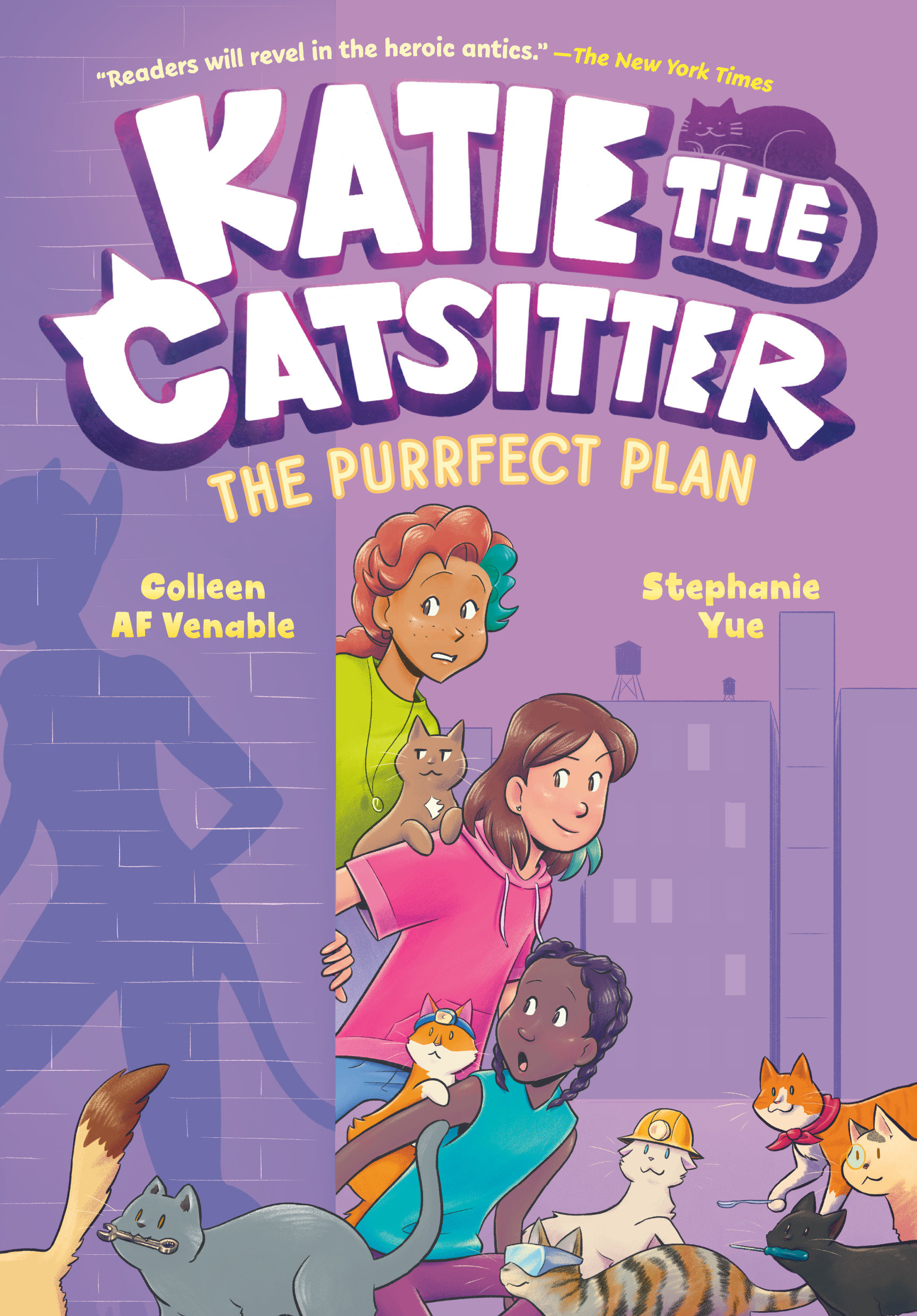 Katie The Catsitter Hardcover Graphic Novel Volume 4 The Purrfect Plan