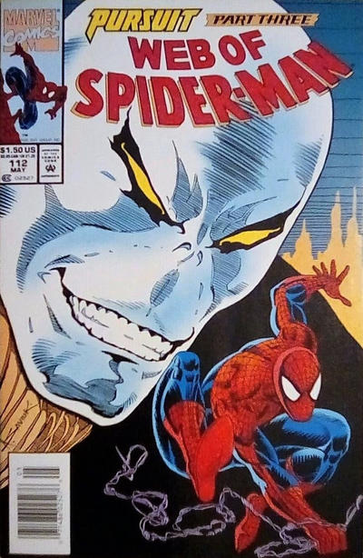 Web of Spider-Man #112 [Newsstand](1985)-Very Fine (7.5 – 9)