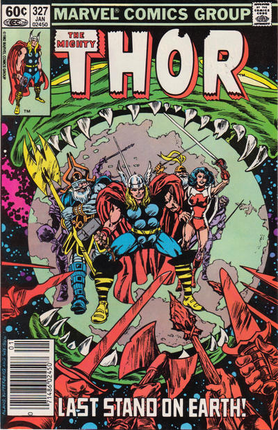 Thor #327 [Newsstand]-Good (1.8 – 3)