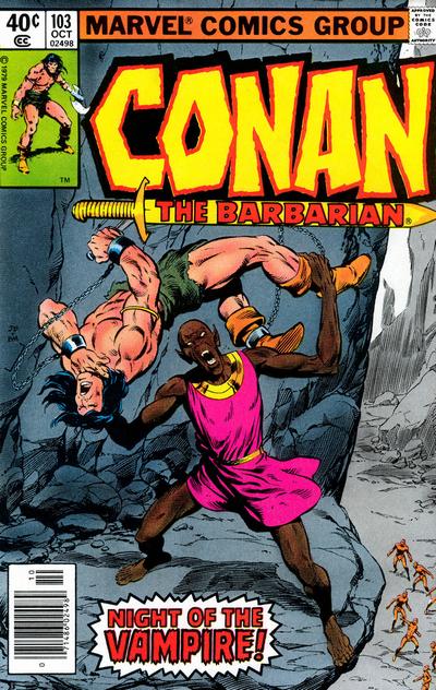 Conan The Barbarian #103 [Newsstand]-Good (1.8 – 3)